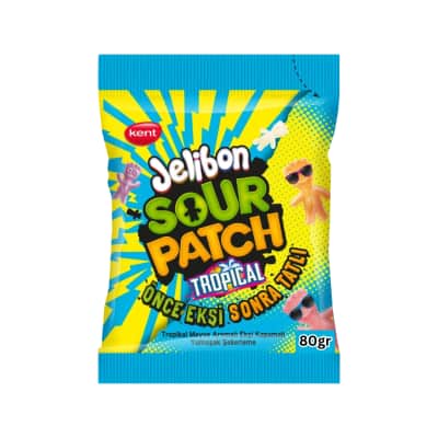 Tropiniai guminukai SOUR PATCH, 80 g