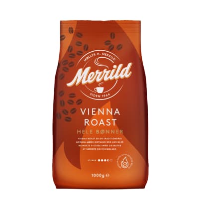 Kavos pupelės MERRILD VIENNA ROAST, 1 kg