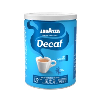 Malta kava LAVAZZA DECAFFEINATO, 250 g