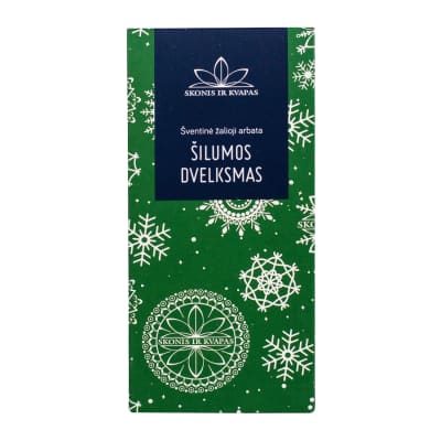 Žalioji arbata ŠILUMOS DVELKSMAS, 70 g