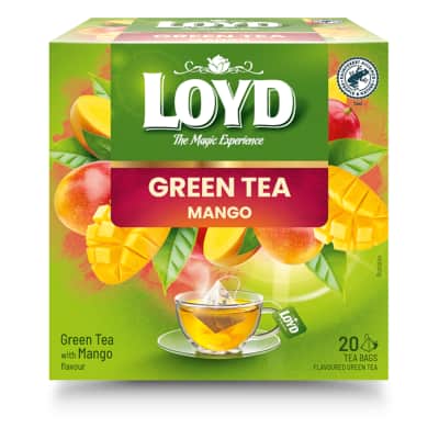 Žalioji arbata su mangais LOYD, 20 x 1,5 g