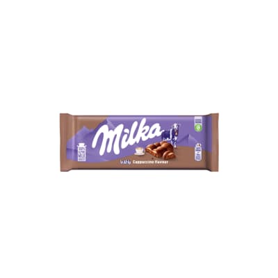 Pien. šokol. su kapučino sk. įd. MILKA, 97 g