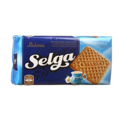 Sutiršt. pieno skonio sausainiai SELGA, 180 g