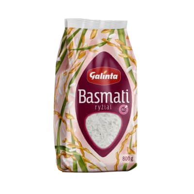 Ilgagrūdžiai ryžiai GALINTA BASMATI, 800 g