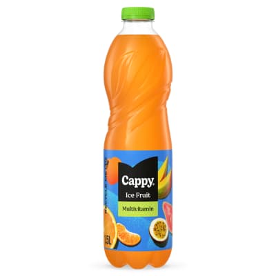 Įvairių vaisių sulčių gėrimas CAPPY, 1,5l