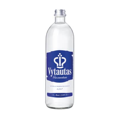 Gaz., natūr.miner. vanduo VYTAUTAS, 0,75l,st.