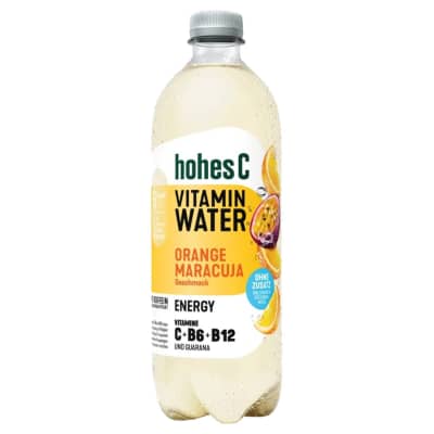 Vanduo ORANGE PASSION. HOHES C ENERGY, 0,75 l