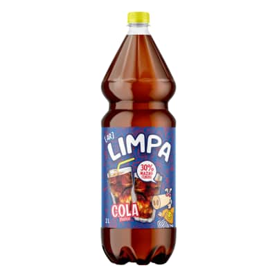 Gaiv. gėrimas su saldikliais LIMPA COLA, 2 l