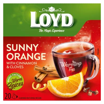 Vaisinė arbata LOYD SUNNY ORANGE, 40 g