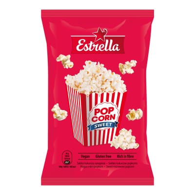 Saldūs kukurūzų spragėsiai ESTRELLA, 90g
