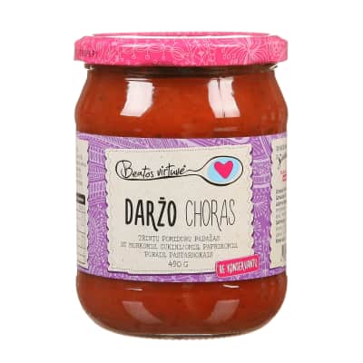 Pomidorų padažas DARŽO CHORAS, 490g