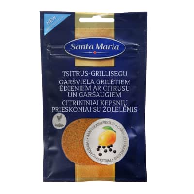 Citr. kepsnių prieskoniai SANTA MARIA, 35 g