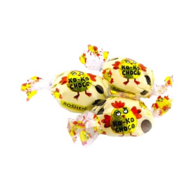 Saldainiai KO-KO CHOCO WHITE, 1 kg