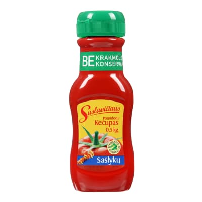 SUSLAVIČIAUS šašlykų pomidorų kečupas, 500g