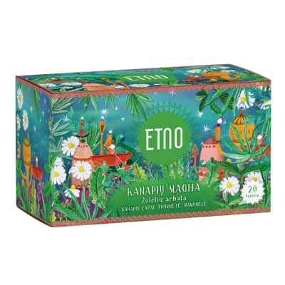 Žolelių arbata ETNO KANAPIŲ MAGIJA, 30 g
