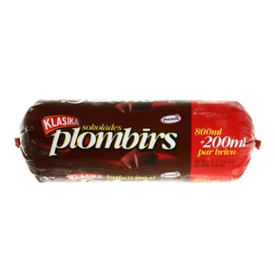 Šokoladiniai valg. ledai KLASIKA, 1 l / 500 g