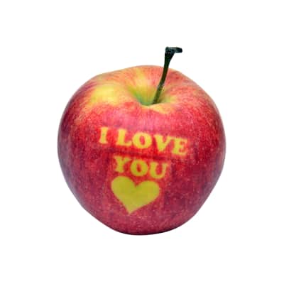 Obuolys I LOVE YOU, 1vnt