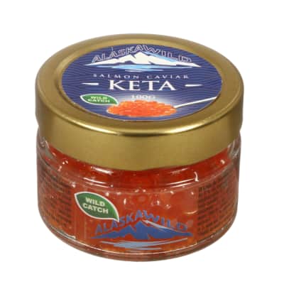 Ketų ikrai ALASKA WILD, 100 g