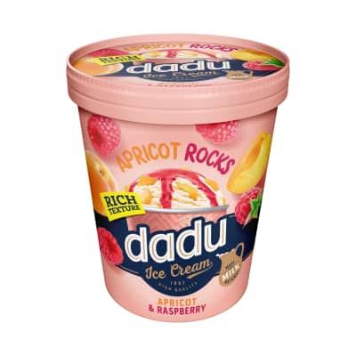 Ledai DADU APRICOT ROCKS, 400 ml / 325 g