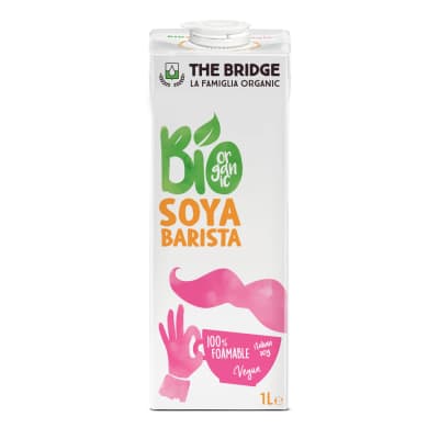 Ekolog. sojos gėrimas THE BRIDGE BARISTA, 1 l