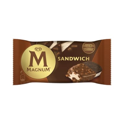 Vanil. valg. ledai MAGNUM ALMOND, 140ml / 90g