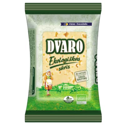 Ekol. fermentinis sūris DVARO, 50 %, 200 g