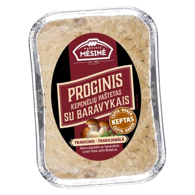 Keptas paštetas GOURMET PROGINIS, a. r. 360 g