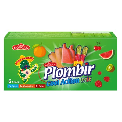 Valg. ledai PLOMBIR ACT. MIX, 320 ml / 330 g