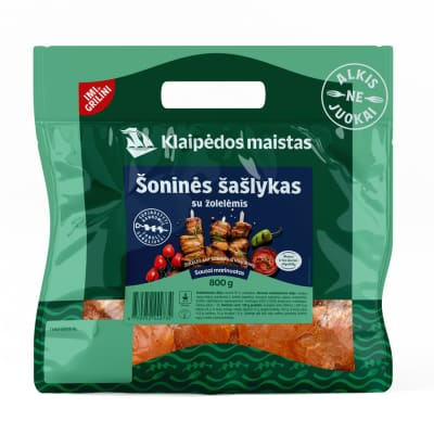 Kiaul. šoninės šašlyk. su žolelėmis KM, 800 g