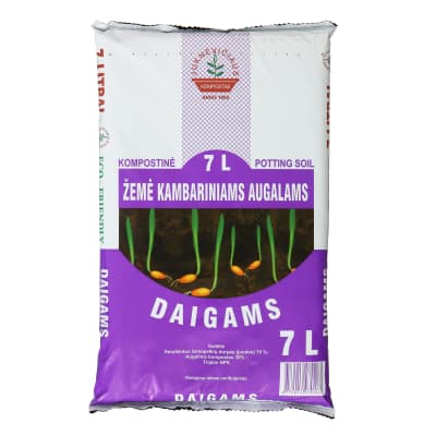 Komposto ir durpių mišinys daigams, 7 l