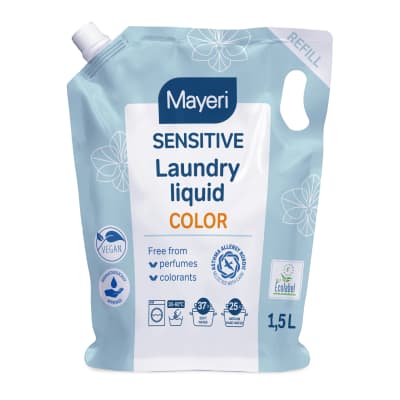 Skalbimo skystis Mayeri Sens. Color pouch1,5L