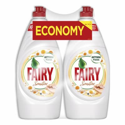 Indų plov. FAIRY CAMOMILE&VITAMIN E, 2x900ml
