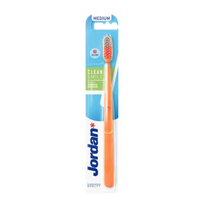 Dantų šepet. JORDAN CLEAN SMILE MEDIUM, 1vnt.