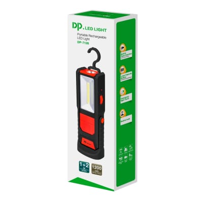 Įkraunamas led žibintuvėlis dp 7126