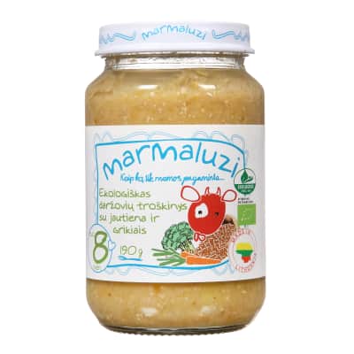Darž. trošk. su jaut. grik. MARMALUZI, 190 g