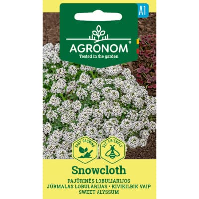 Sėklos AGRONOM Lobuliarijos pajūr. Snowcloth