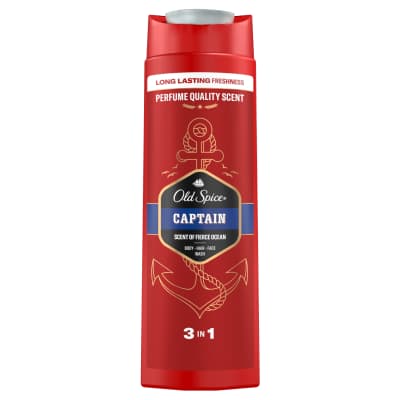 Vyriška dušo želė OLD SPICE CAPTAIN, 400 ml