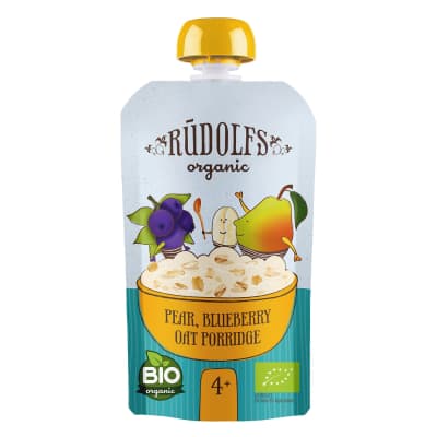 Ekol. avižinė košė RŪDOLFS su kr., nuo 4 mėn.