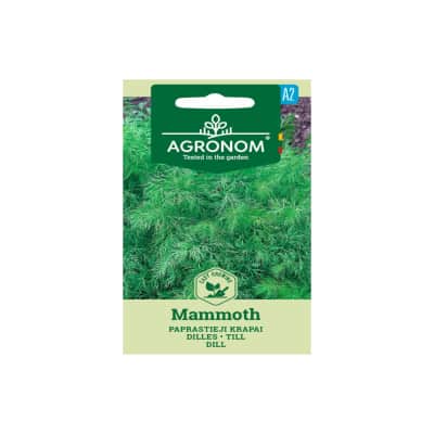 Sėklos AGRONOM Krapai Mammoth