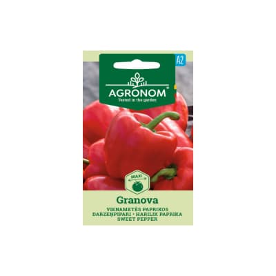 Sėklos AGRONOM Paprikos vienmetės Granova
