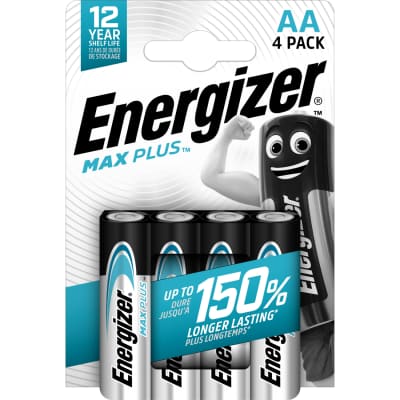 Baterijos ENERGIZER MAX PLUS E91 BP4