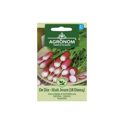 Sėklos AGRONOM Ridikėliai De Dix-Huit Jours