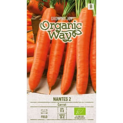 Sėklos ORGANIC WAY Morkos valgom. Nantes 2