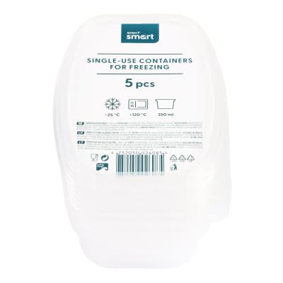 Vienk.indai maist.šald.350 ml,5vnt RIMI SMART