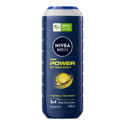 Dušo želė vyrams NIVEA MEN POWER FRESH 500ml