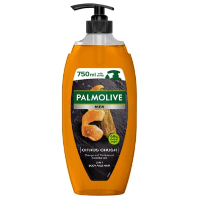 Dušo želė PALMOLIVE MEN CITRUS CRUSH, 750 ml