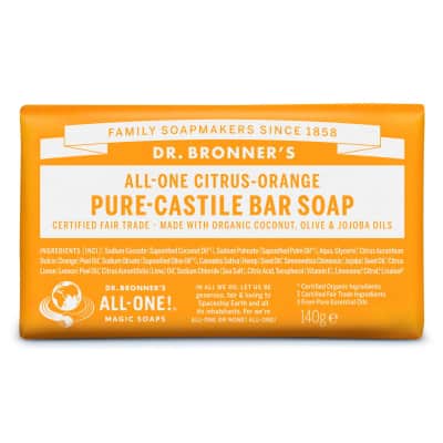 Kiet. muil. DR. BRONNER'S CITRUS, 140 g