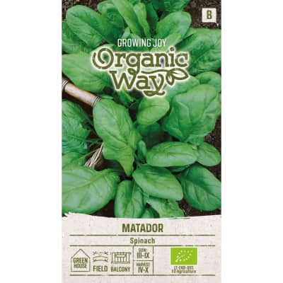 Sėklos ORGANIC WAY Špinatai daržiniai Matador