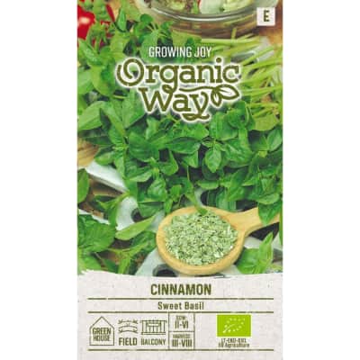 Sėklos ORGANIC WAY Bazilikai kvap. Cinnamon