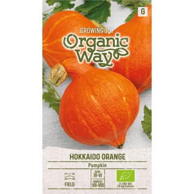 Sėklos ORGANIC WAY Moliūgai Hokkaido Orange